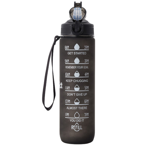 Black Sports Bottle - 24 oz.