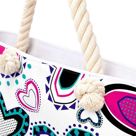 Swim Bag Hearts Design
