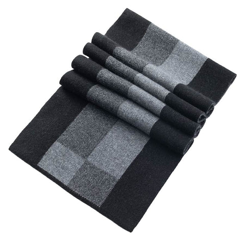 Mens Ilmio Cashmere Wool Blend Scarf #4