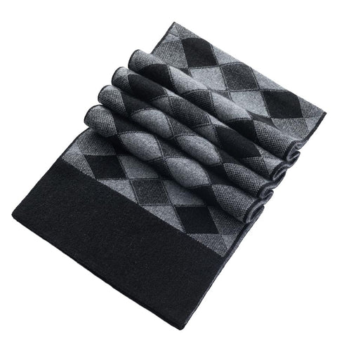 Mens Ilmio Cashmere Wool Blend Scarf #5