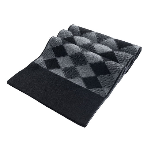 Mens Ilmio Knitted Cashmere Wool Blend Scarf #5