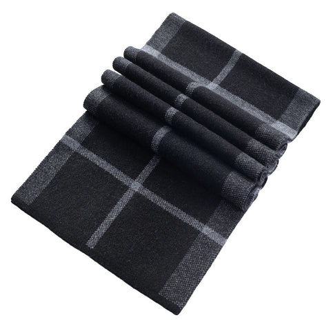 Mens Ilmio Cashmere Wool Blend Scarf #6