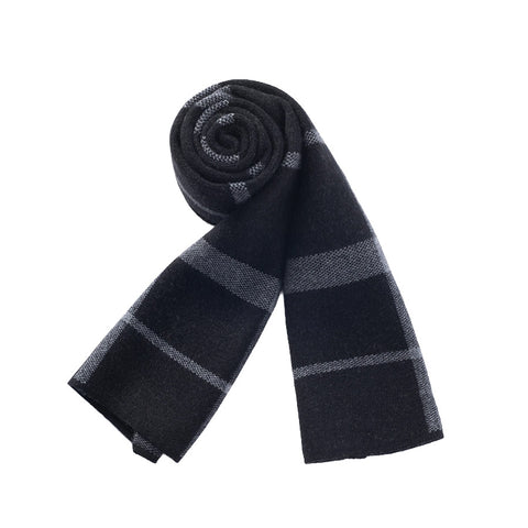 Mens Ilmio Knitted Cashmere Wool Blend Scarf #6