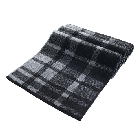 Mens Ilmio Cashmere Wool Blend Scarf #1
