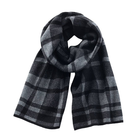 Mens Ilmio Cashmere Wool Blend Scarf #1
