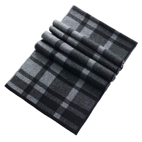 Mens Ilmio Cashmere Wool Blend Scarf #1