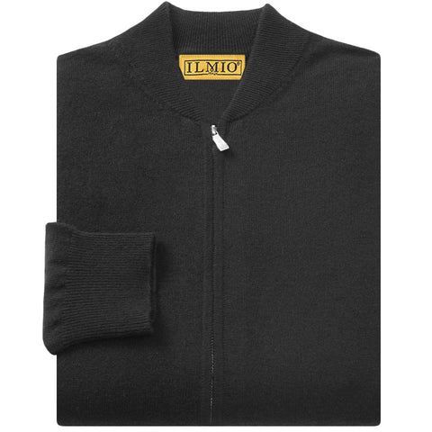 Mens Ilmio Cashmere Zipper Sweater