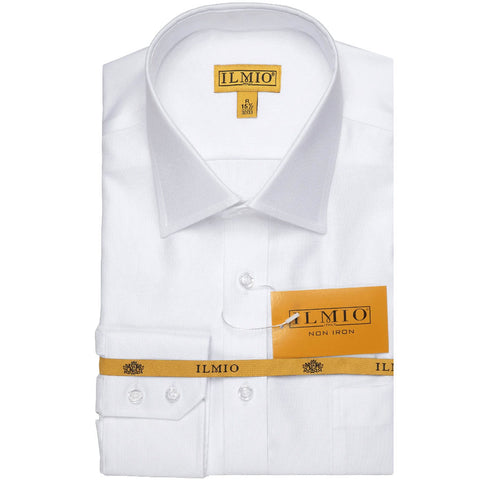 Mens Chassidish Ilmio Gold Label White on White Shirt #F1