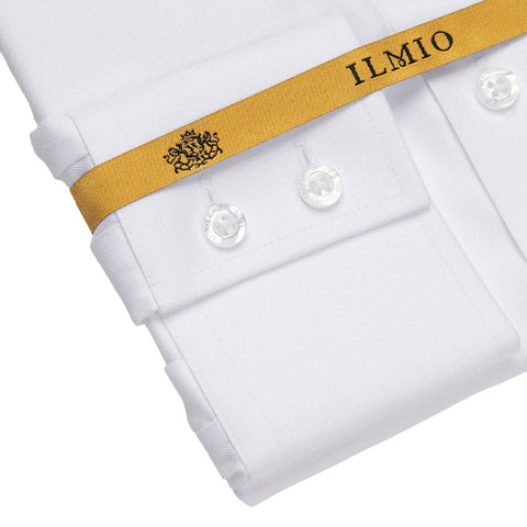 Mens Chassidish Ilmio Gold Label Slim Fine Twill Shirt