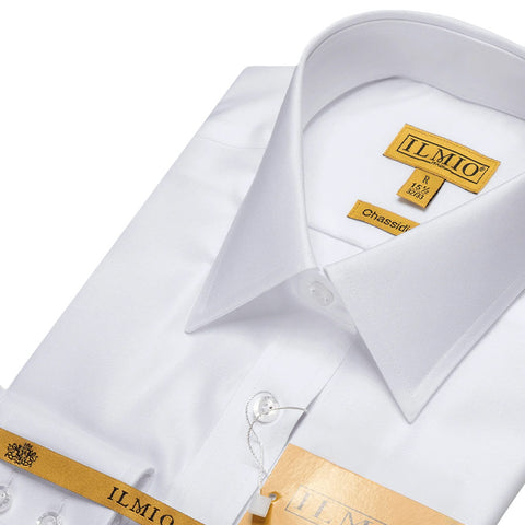 Mens Chassidish Ilmio Gold Label Fine Twill Shirt