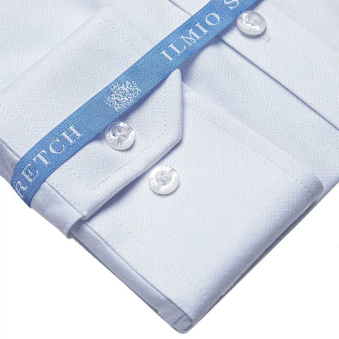 Boys Chassidish Ilmio Blue Label Stretch Shirt - Double Button