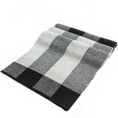 Mens Ilmio Wool Knit Scarf #10