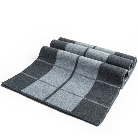 Mens Ilmio Wool Knit Scarf #01