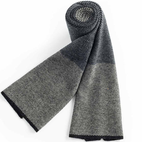 Mens Ilmio Wool Knit Scarf #07