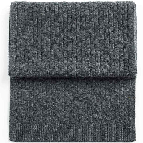 Mens Ilmio Wool Knit Scarf #12