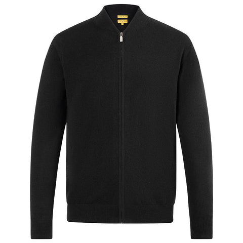 Mens Ilmio Merino Wool Zip-Up Sweater