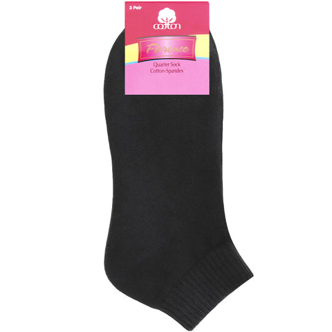 Ladies Florence Black Anklet Socks 3 PK.