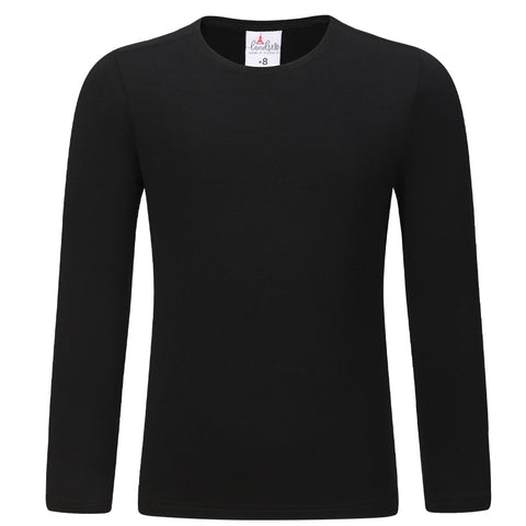Girls LandsKid Lycra Modal Crew Neck T-shirt