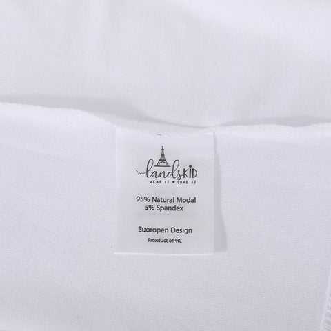 Girls LandsKid Lycra Modal Crew Neck T-shirt