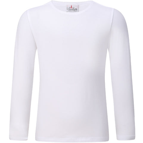 Girls LandsKid Lycra Modal Crew Neck T-shirt