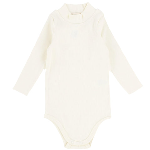Babies Lil Legs Mock Neck Ribbed Long Sleeve Onesies