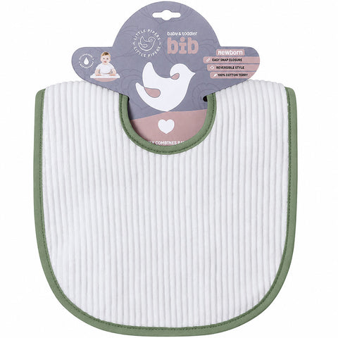 Newborn Little Pipers Terry Bib