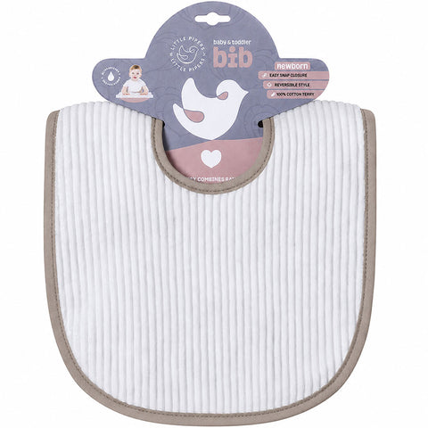 Newborn Little Pipers Terry Bib
