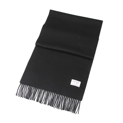 Mens Lucci Baby Wool  Black Scarf #20