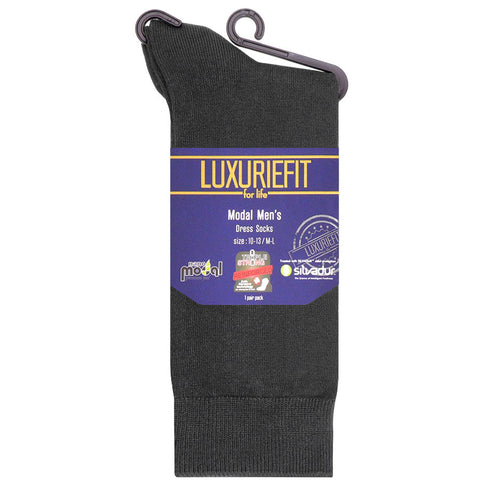 Mens Luxuriefit Modal Flat Socks