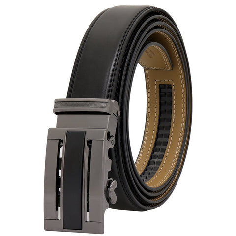 marino men's genuine leather ratchet dress belt Mio Marino Men's Genuine Leather Ratchet Belt, 1.38 Belt Strap with Automatic Buckle