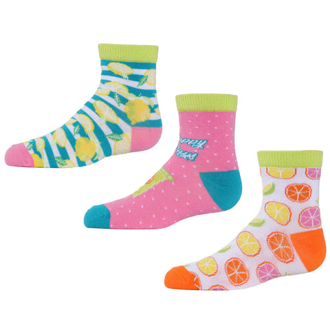 Girls MeMoi Colored Night Socks - 3 Pk.
