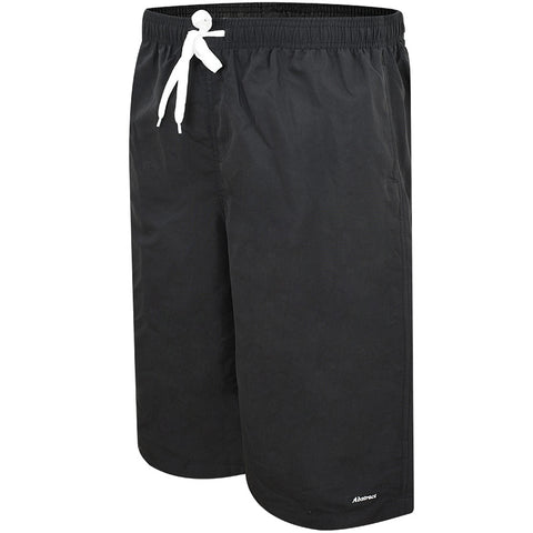 Boys Black Midcalf Swim Pants