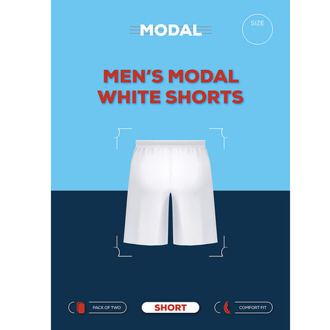 Mens Seaboard Modal Shorts - 2 Pk.