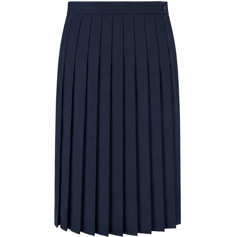 Juniors Uniform Skirt Navy Rayon