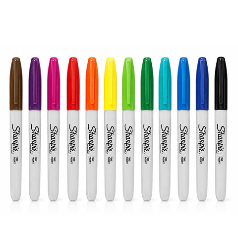 Sharpie Colored Permanent Marker 12pk