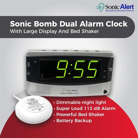 Sonic Vibrating Alarm Clock