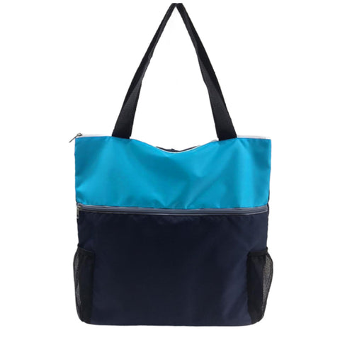 Aqua / Navy Swim Bag