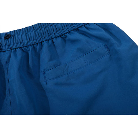 Mens Blue Checked Swim Pants