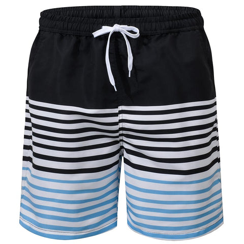 Mens Striped Swim Pants