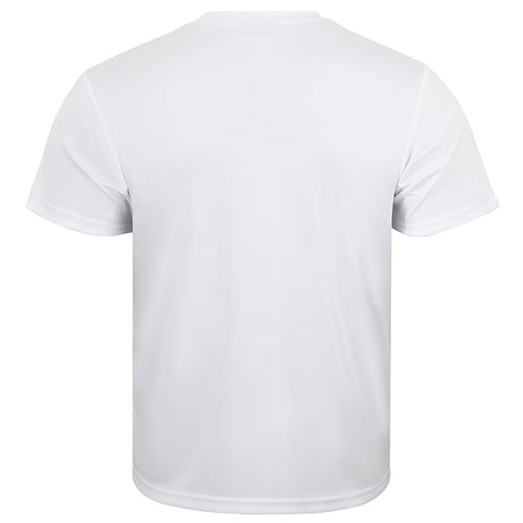 Boys Short Sleeve White Swim Top