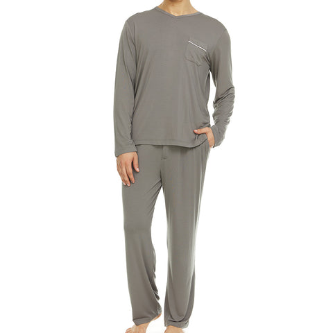 Mens Symmar Micro Modal Pajamas Grey