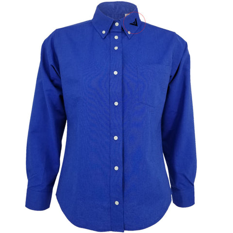 Uniform Shirt English Blue W/ Emblem