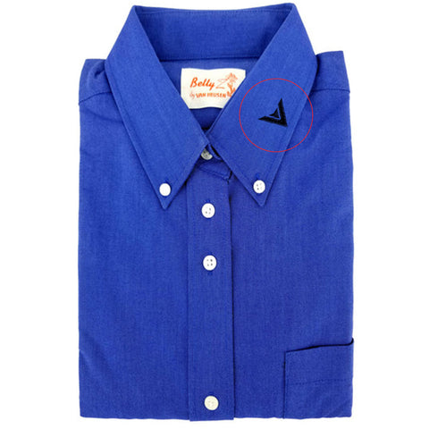 Uniform Shirt English Blue W/ Emblem