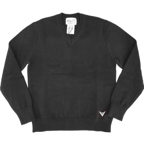 Uniform Sweater V-Neck Black