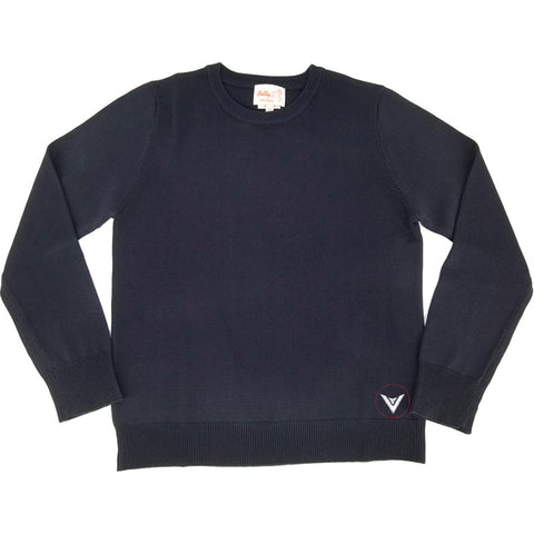 Uniform Sweater Crew Neck Navy