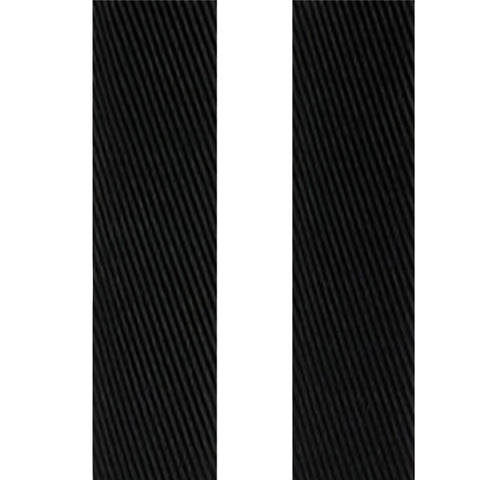 Mens Valentini Black Silk Suspenders Clip #2 Diagonal