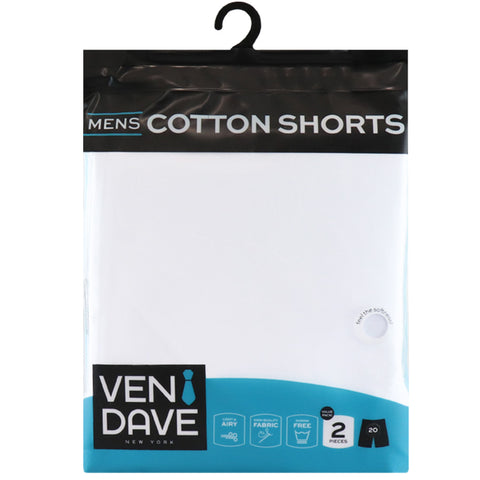 Boys Ven Dave 100% Cotton Knit Chassidish Shorts - 2 Pk.