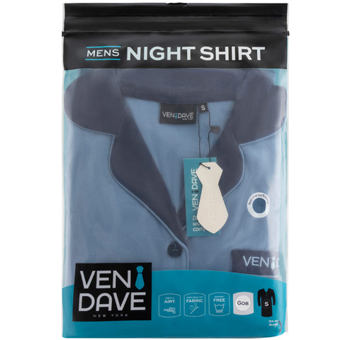 Mens Knit Night Shirt #8 Ven Dave