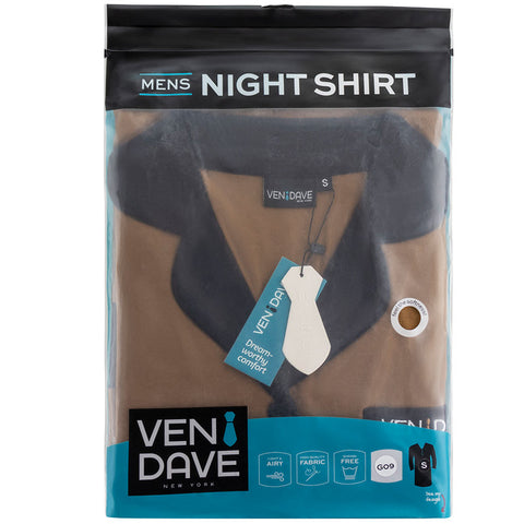 Mens Knit Night Shirt #9 Ven Dave