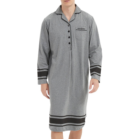 Coast Cotton Classic Nightshirt MNSS7867 Mens Sleepwear